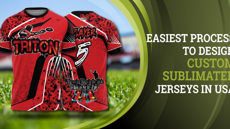 Easiest Process to Design Custom Sublimated Jerseys in USA