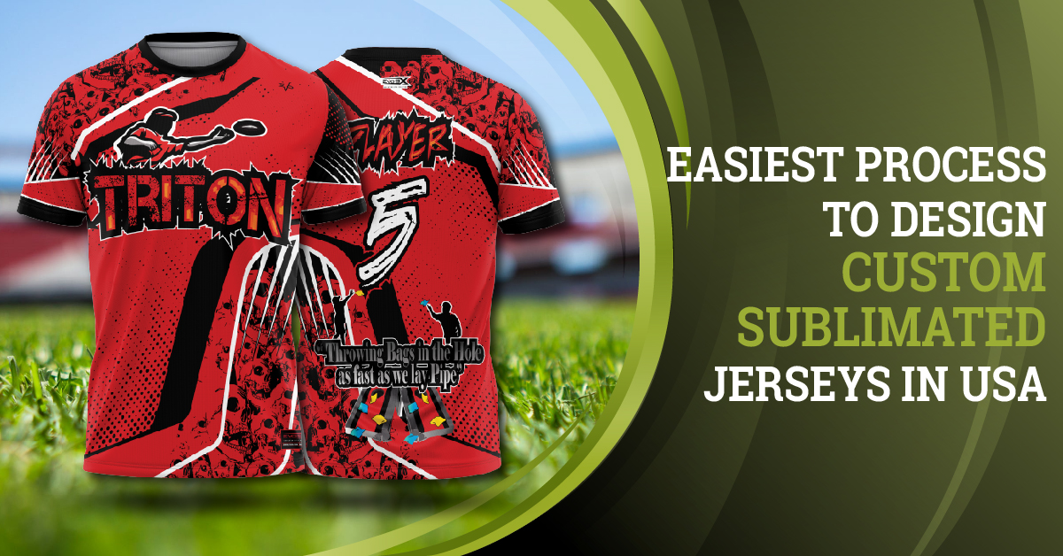 Easiest Process to Design Custom Sublimated Jerseys in USA