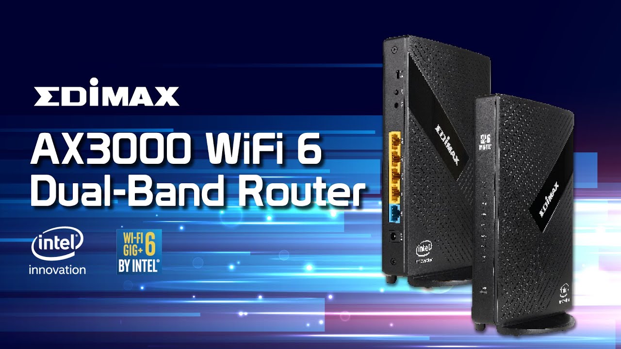Why did the Edimax AX3000 Router name as a 2-in-1 Router?