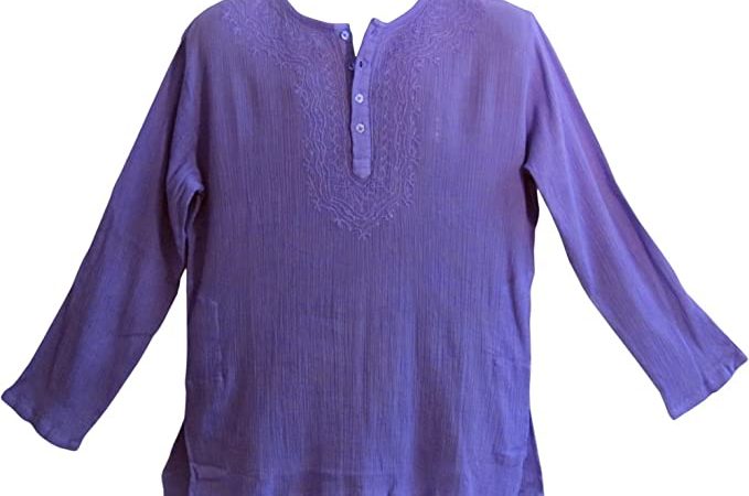 Indian Cotton Embroidered Tops that are Comfortable to Wear￼￼