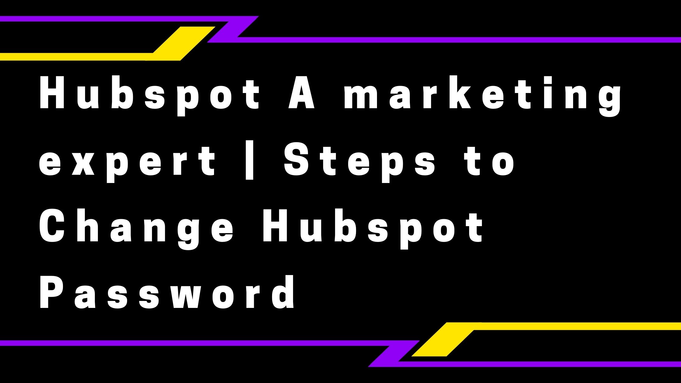 Hubspot A Marketing Expert